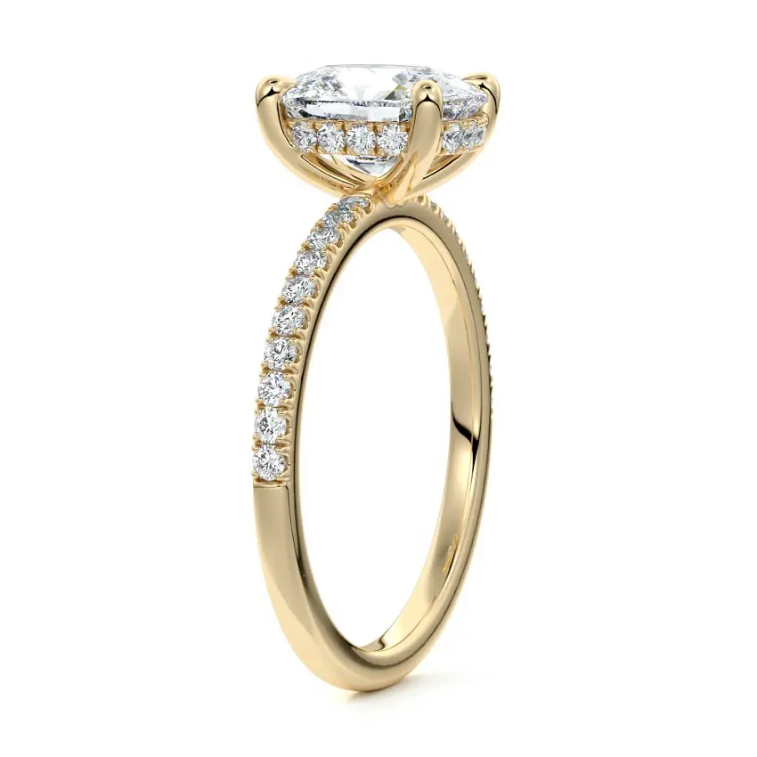 NIKKI CUSHION 18K GOLD - Image 3