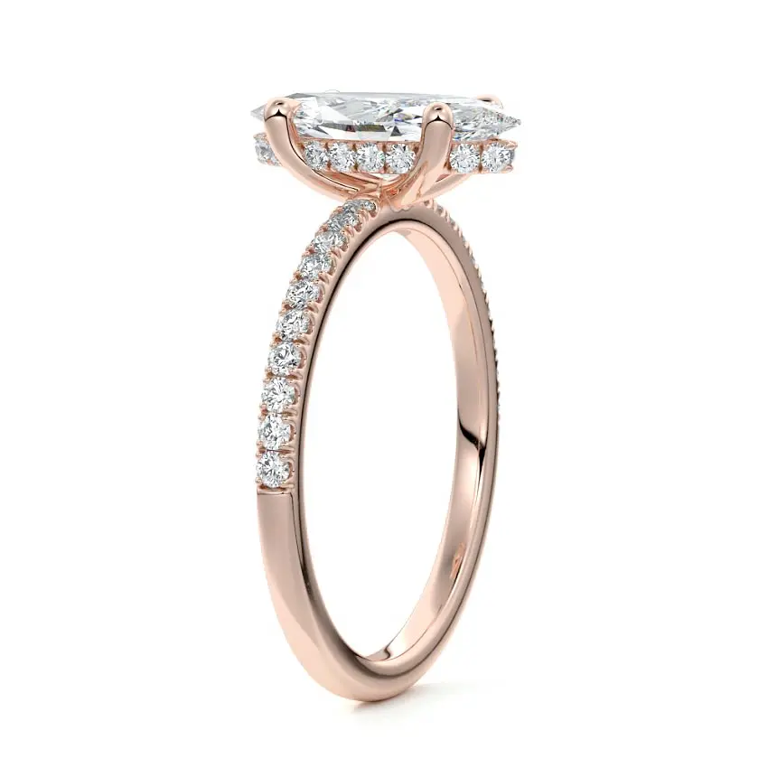 NIKKI MARQUISE 18K ROSE GOLD - Image 2