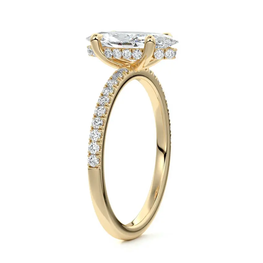 NIKKI MARQUISE 18K GOLD - Image 3