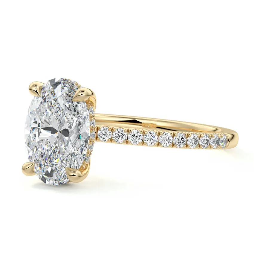 NIKKI OVAL 18K GOLD - Image 2