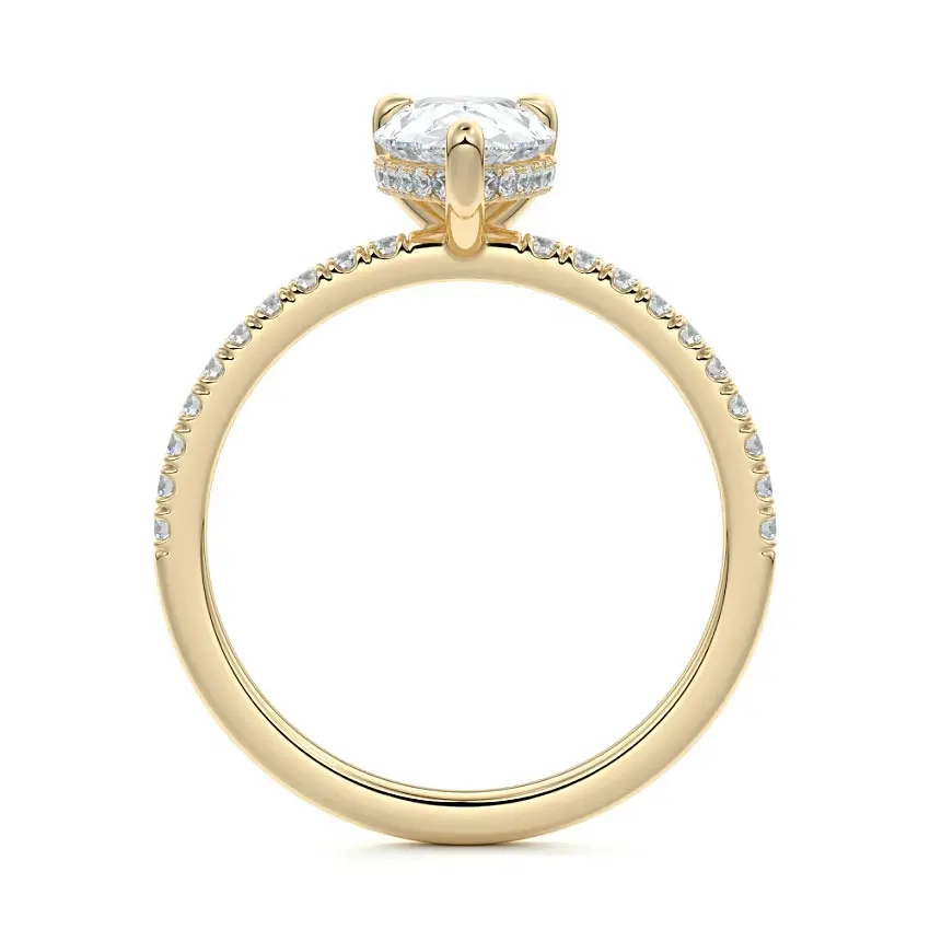 NIKKI PEAR 14K GOLD - Image 3